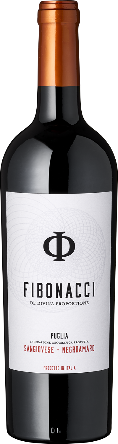 "Fibonacci" Sangiovese & Negroamaro Fibonacci Rotwein aus Italien, Sangiovese und Negroamaro