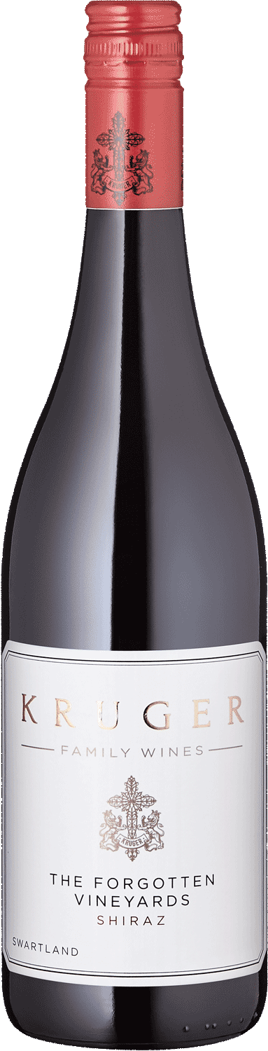 "The Forgotten Vineyards" Shiraz Kruger The Forgotten Vineyards Shiraz Weinflasche, rot