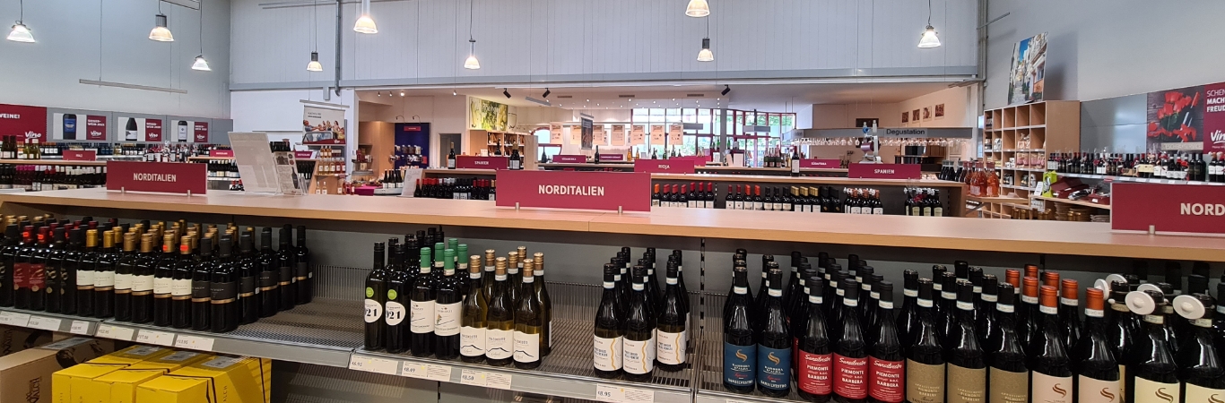 vino weinhandel innenbereich