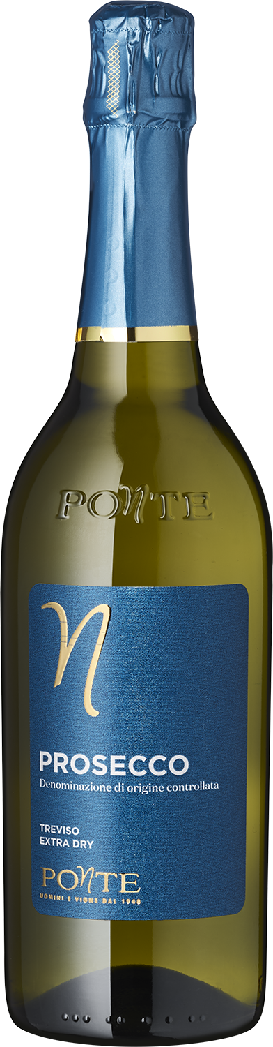 Prosecco DOC Spumante Prosecco Extra Dry Ponte aus Italien, Weinflasche