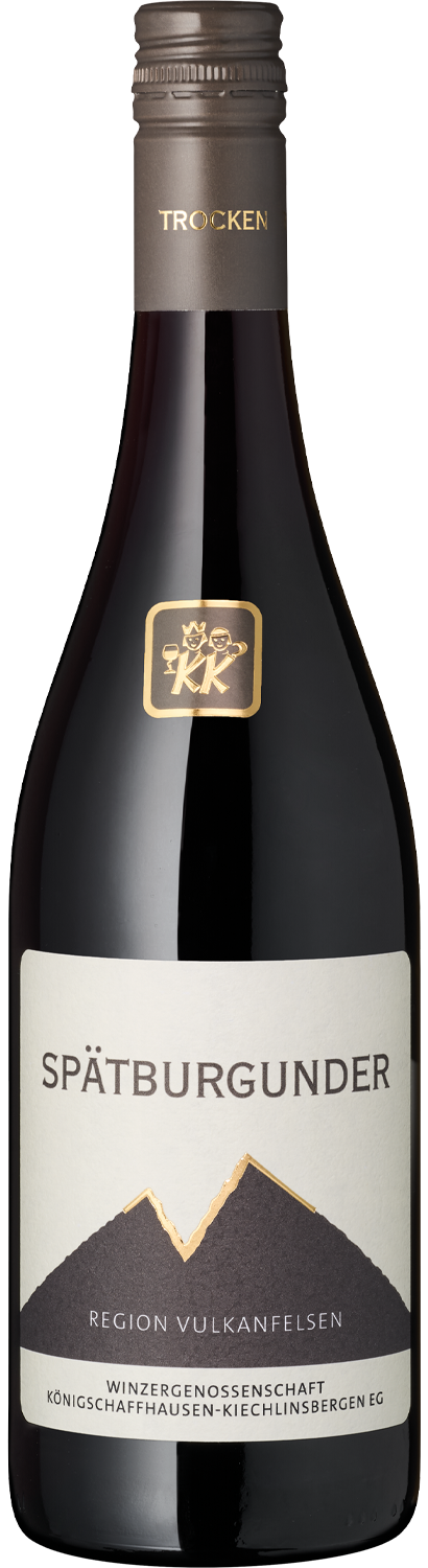 "Vulkanfelsen" Spätburgunder Spätburgunder Wein aus Königschaffhausen, trocken, Vulkanfelsen.