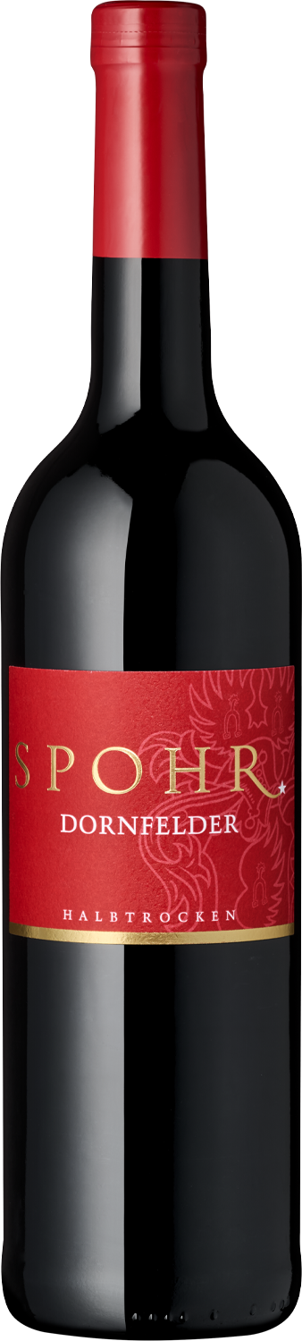 Dornfelder halbtrocken Spohr Dornfelder Rotwein halbtrocken Flasche, Weinshop