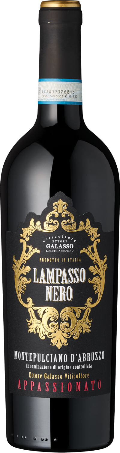 "Lampasso Nero" Montepulciano d'Abruzzo Lampasso Nero Montepulciano d'Abruzzo Wein, Appassionato.
