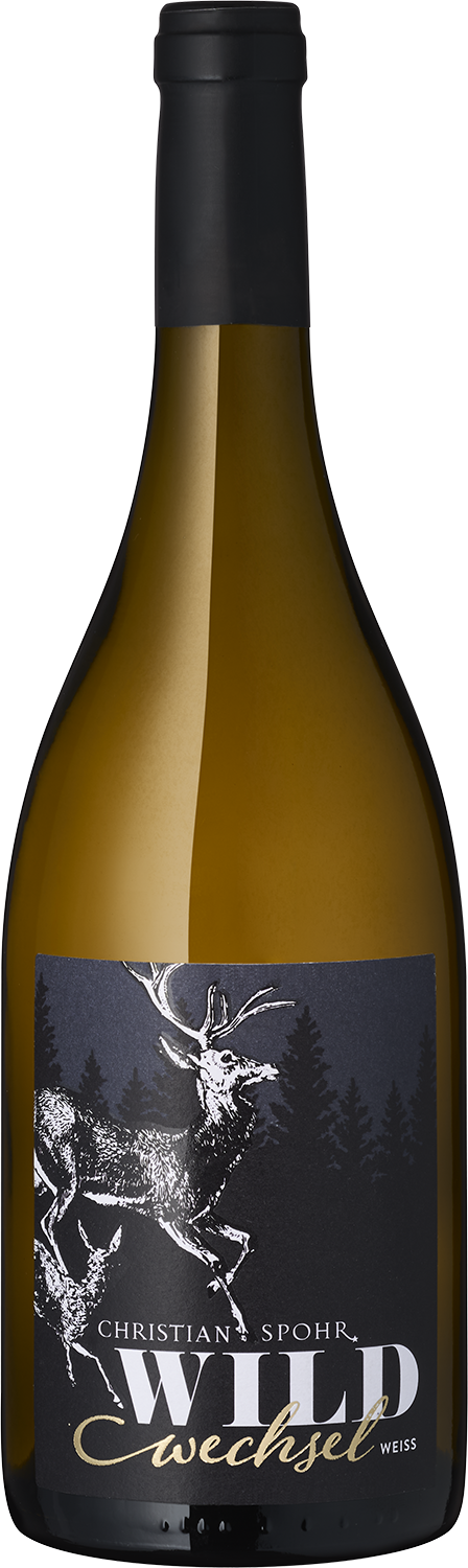 "Wildwechsel" Cuvée Weißwein Christian & Spohr Wild Wechsel Weinflasche