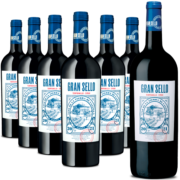 6er Paket Gran Sello Tempranillo Syrah