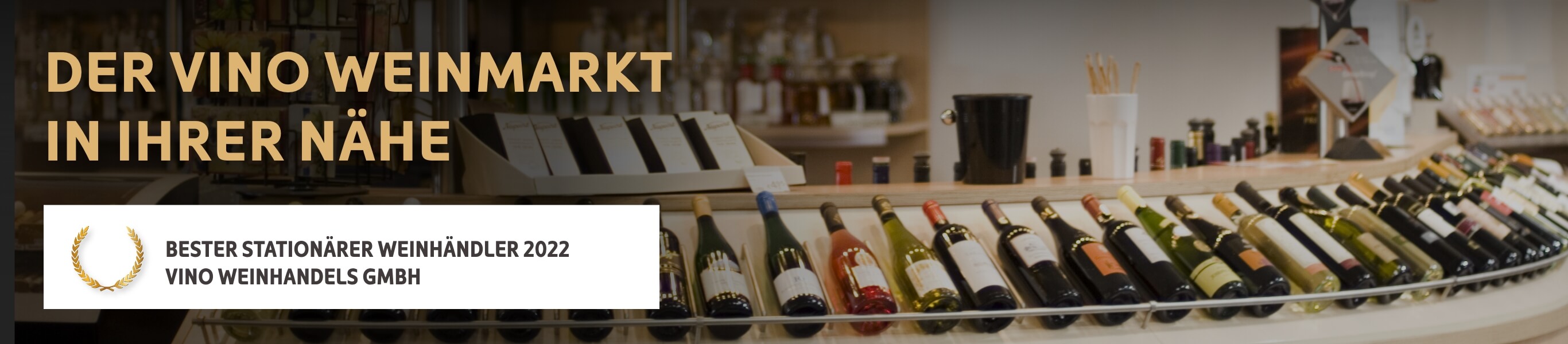 Der VINO Weinmarkt in Ihrer Nähe, Weine Auswahl.