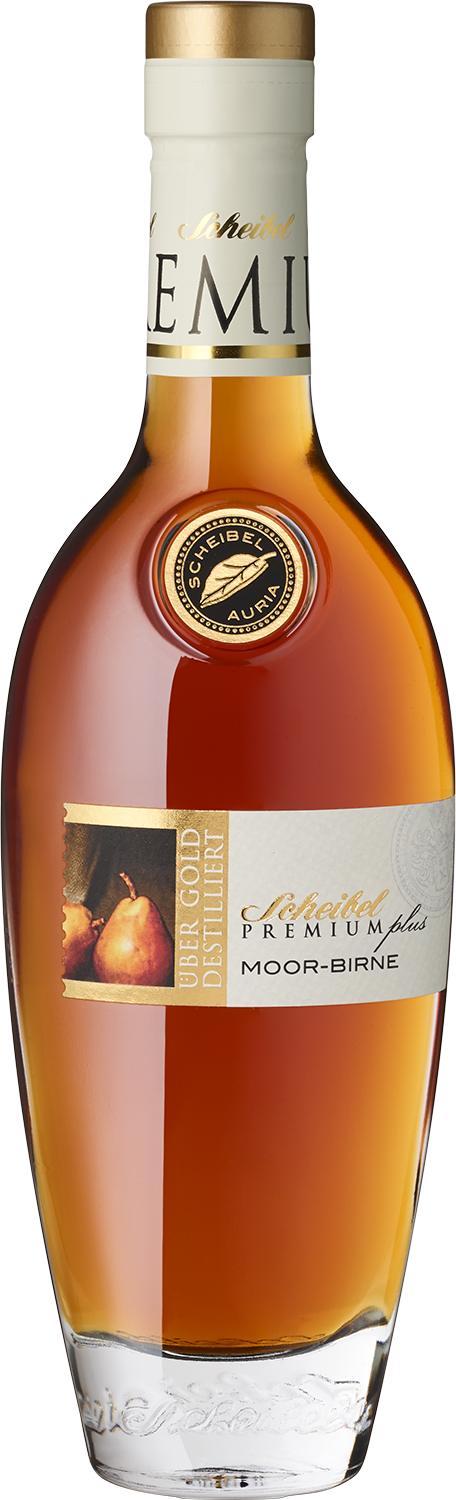 Moor-Birne Premium Plus Scheibel Moor-Birne Premium Plus, edler Obstbrand, Flasche