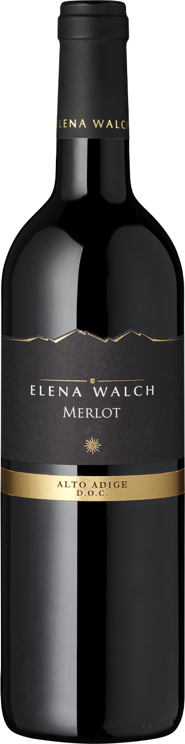 Elena Walch Merlot Elena Walch Merlot DOC Weinflasche, Südtirol, hochwertig