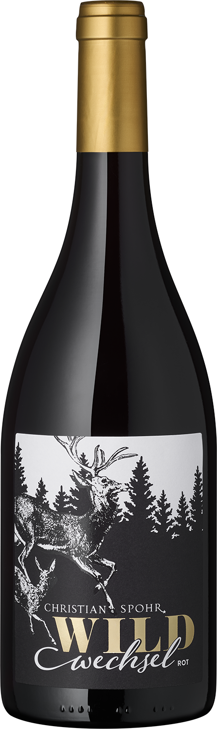 "Wildwechsel" Cuvée Christian Spohr Wild Wechsel Rotwein Flasche