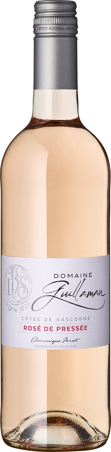 Rosé de Pressée Domaine Guillaman Rosé de Pressée Weinflasche, Gascogne
