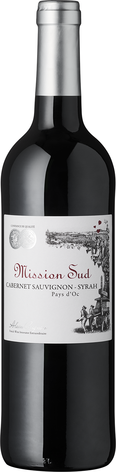 "Mission Sud" Cabernet & Syrah Mission Sud Rotwein Cabernet Sauvignon Syrah Pays d'Oc