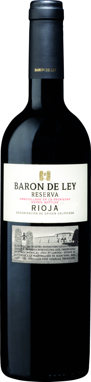 Reserva Baron de Ley Rioja Reserva Weinflasche, Rotwein, Spanien