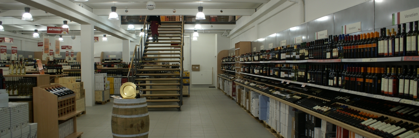 vino weinhandel innenbereich