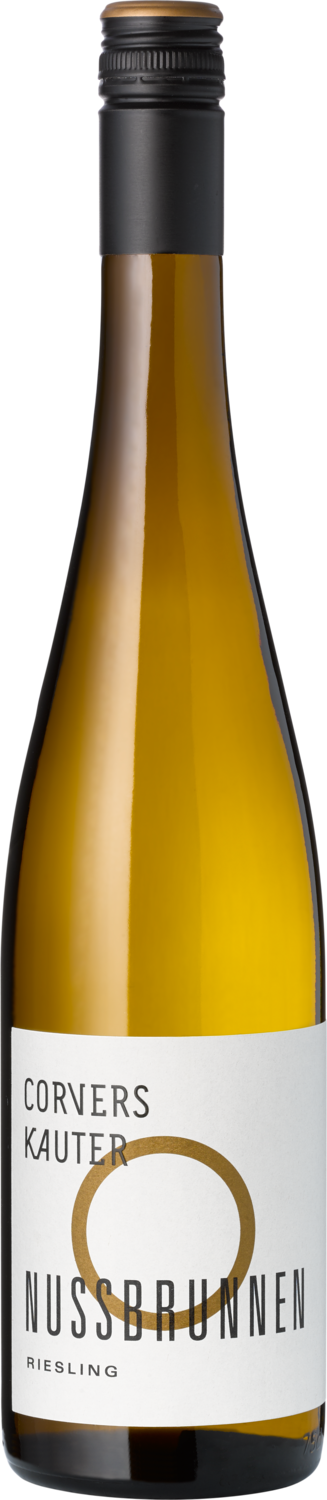 Corvers Kauter Nussbrunnen Riesling Wein Flaschenansicht