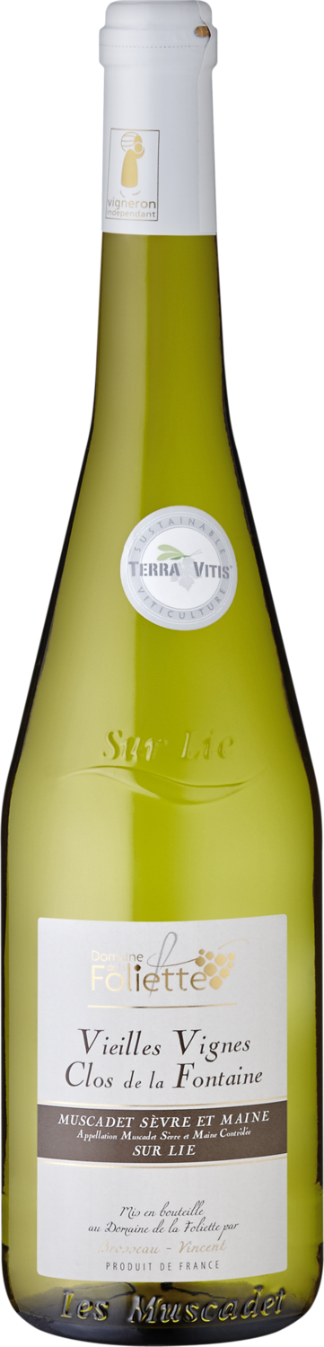 Muscadet Sèvre et Maine Sur Lie Wein, Domaine Foliette