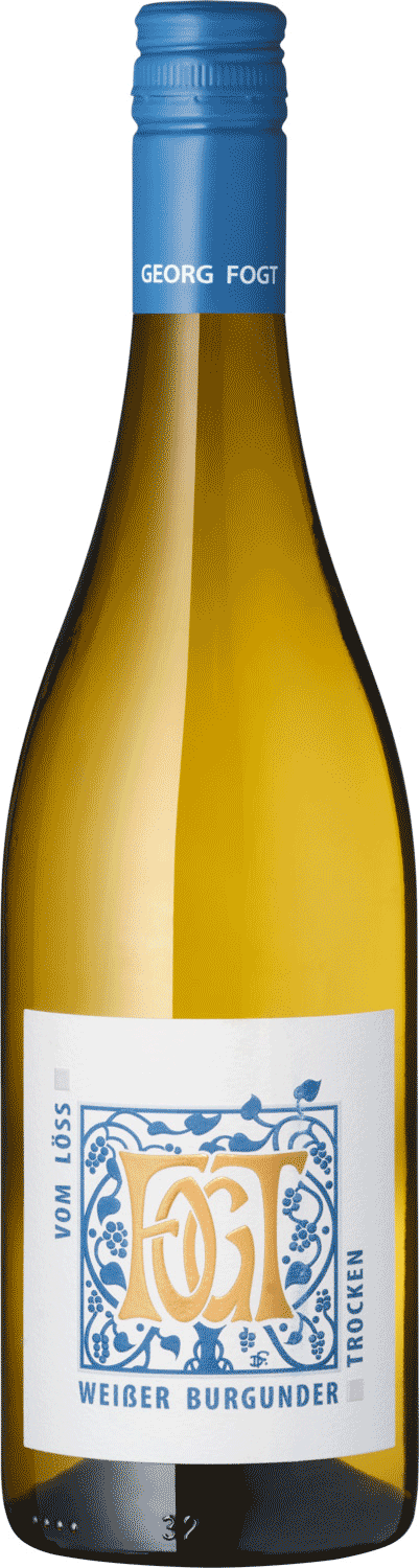 "Vom Löss" Weißer Burgunder Georg Fogt Weißer Burgunder Trocken, Weinflasche, Online Shop