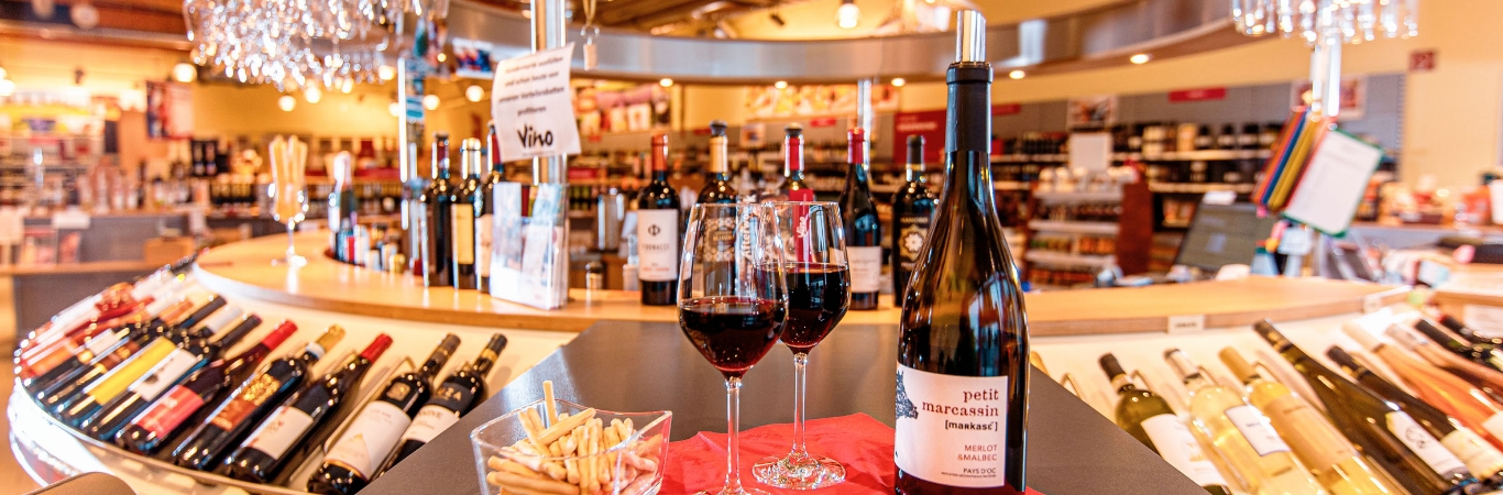 vino weinhandel innenbereich