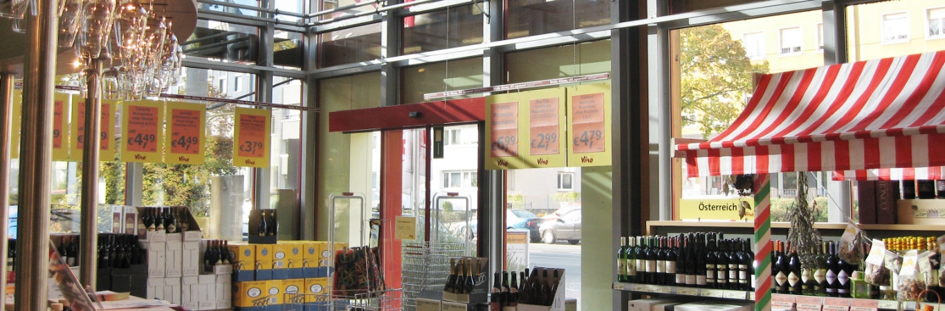 vino weinhandel innenbereich