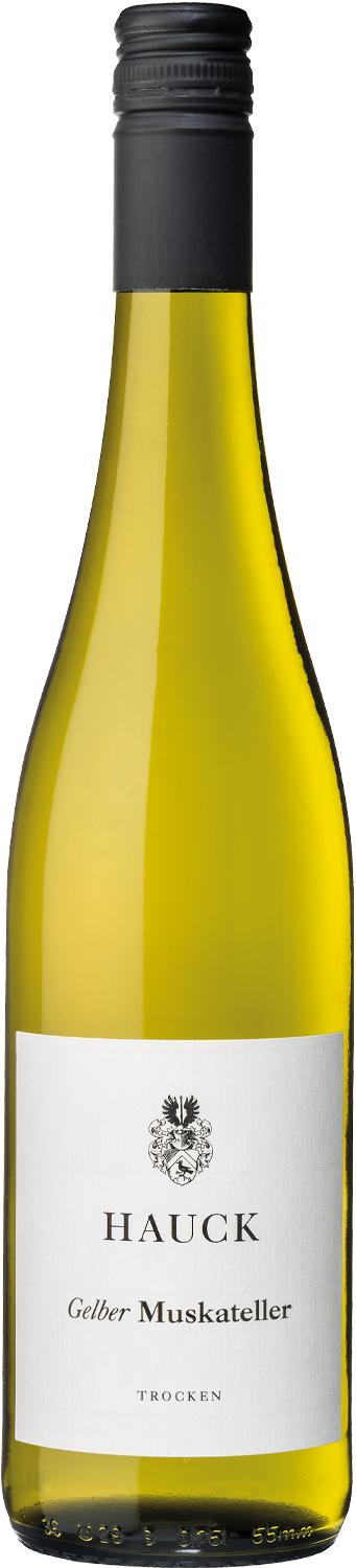 Gelber Muskateller Weinflasche Gelber Muskateller Trocken von Hauck