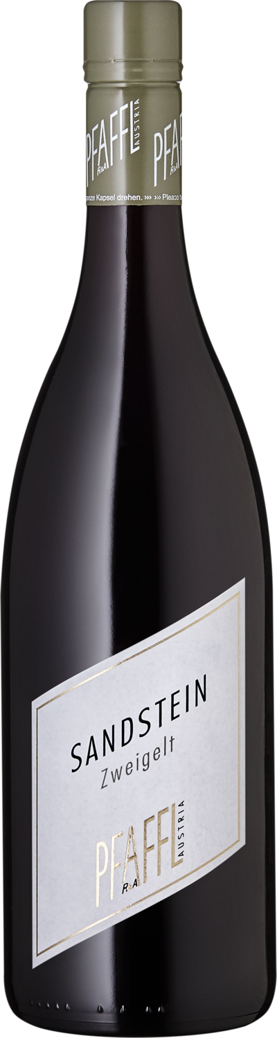 Zweigelt Sandstein QW Zweigelt Sandstein Wein, Pfaffl, Flasche, rot, Österreich.