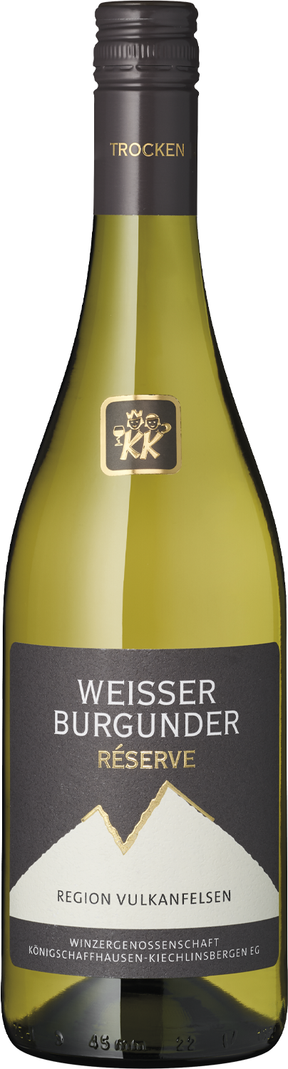"Vulkanfelsen" Weißburgunder Reserve Weißer Burgunder Réserve Wein, trocken, Vulkanfelsen Region.