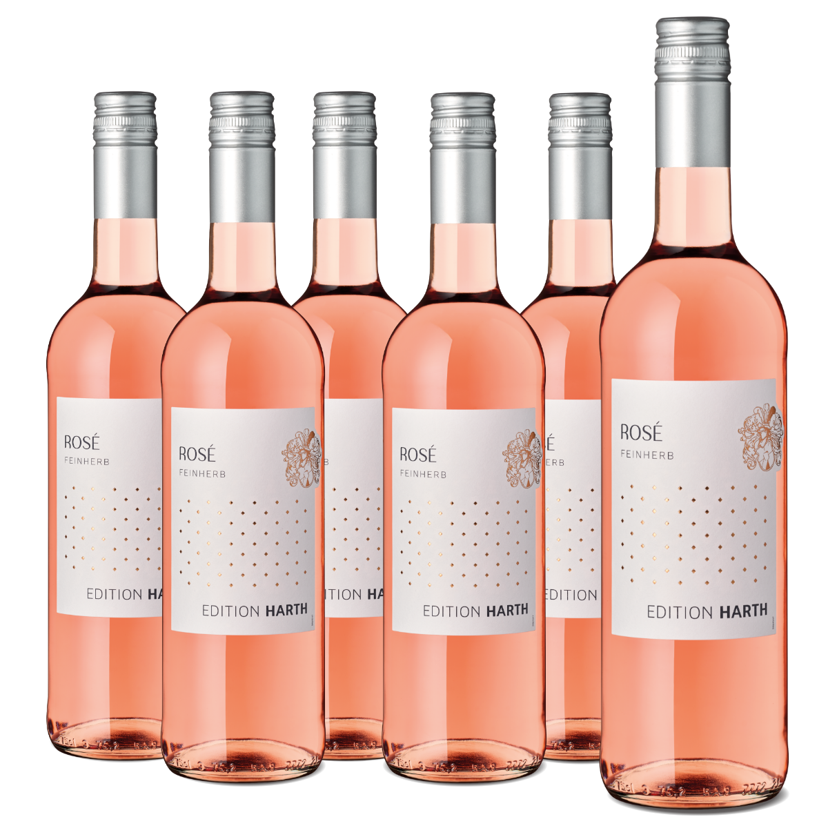 6er Paket Edition Harth Rosé
