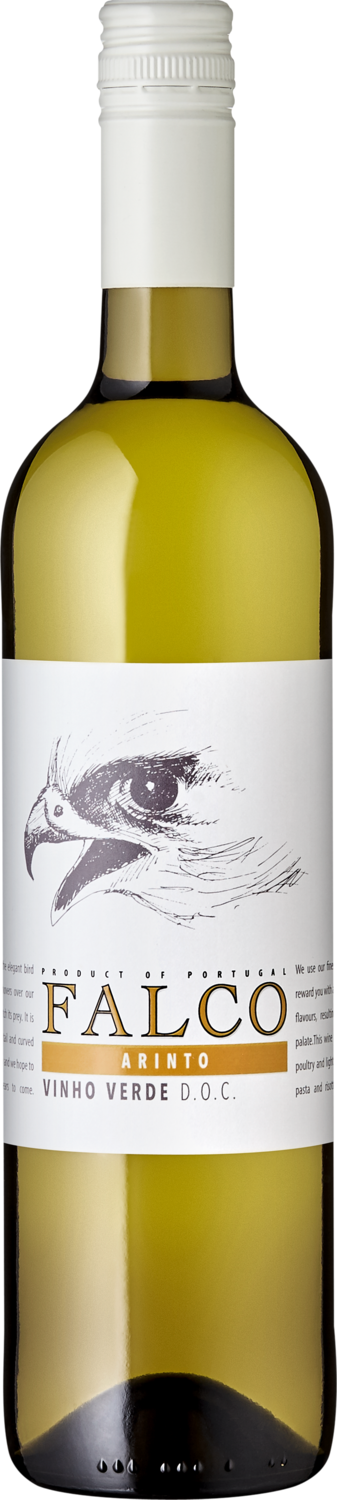 Arinto, DOC, Falco da Raza Falco Arinto Vinho Verde DOC Weißwein Flasche