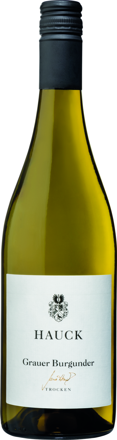 Hauck Grauer Burgunder trocken Weißwein Flasche, online kaufen.
