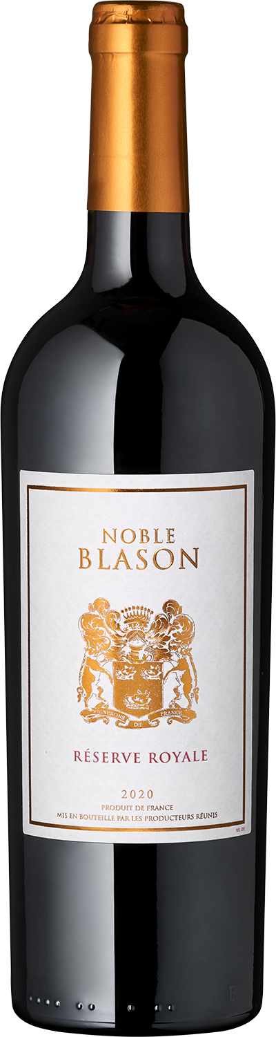 "Noble Blason" Réserve Royale Nobel Blason Réserve Royale Wein Flasche 2020