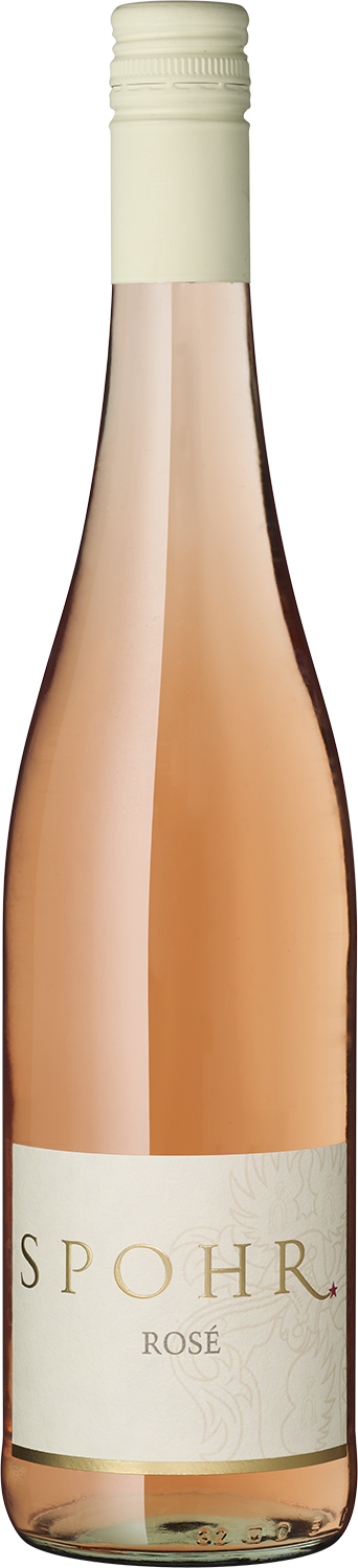 Rosé Cuvée Spohr Rosé Wein Flasche, Ansicht von vorne