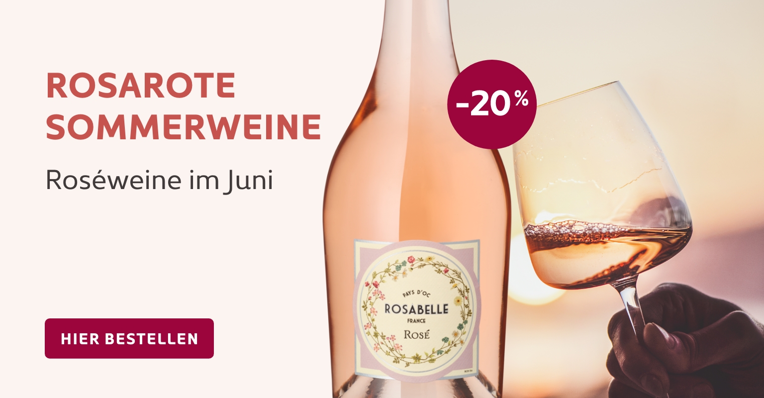 Roséwein Aktion: Sommerliche Weine im Angebot jetzt kaufen