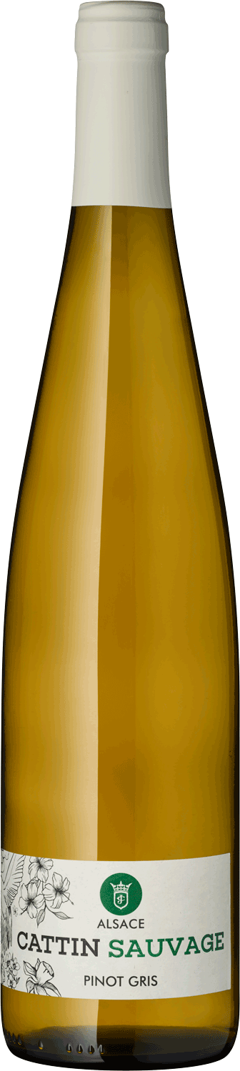 "Sauvage" Pinot Gris, Cattin Cattin Sauvage Pinot Gris Flasche, Weißwein aus dem Elsass