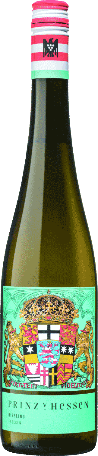 Riesling Wein der Marke Prinz v. Hessen, Riesling Trocken