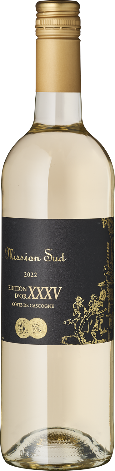 "Mission Sud" Edition d'Or XXXV Weißwein Mission Sud, 2022, Côte de Gascogne, Flasche