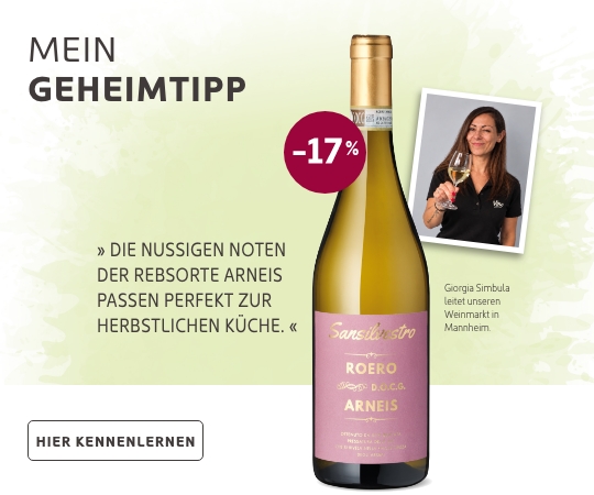 Geheimtipp Roero Arneis