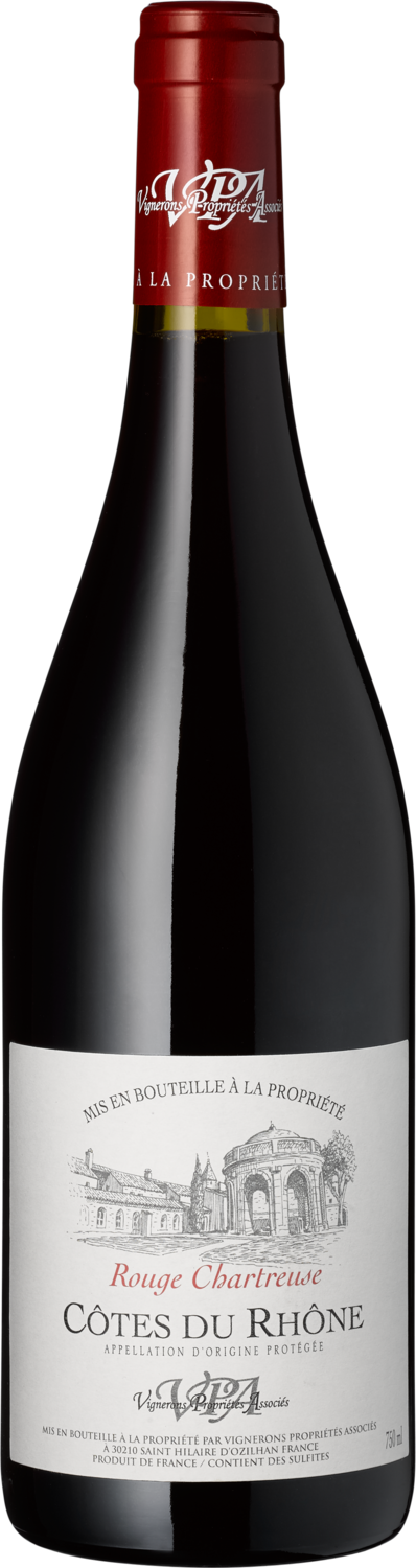 "Chartreuse" Rouge Rote Chartreuse Côtes du Rhône Flasche, Wein online kaufen