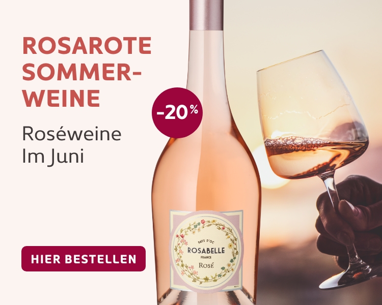Roséwein im Angebot, Sommerweine Juni, jetzt bestellen