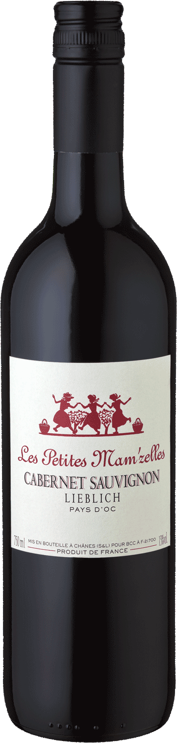 Rotwein Cabernet Sauvignon Les Petites Mam'zelles, lieblich
