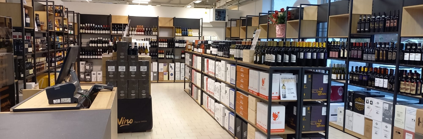 vino weinhandel innenbereich