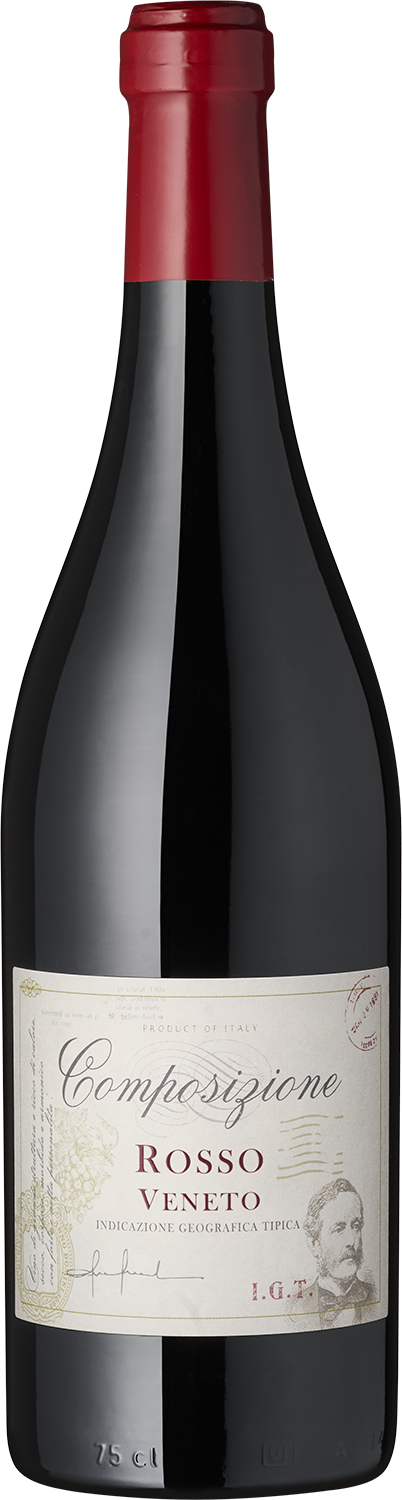 Composizione Rosso Rotwein "Composizione Rosso Veneto", Flaschenansicht, 75cl