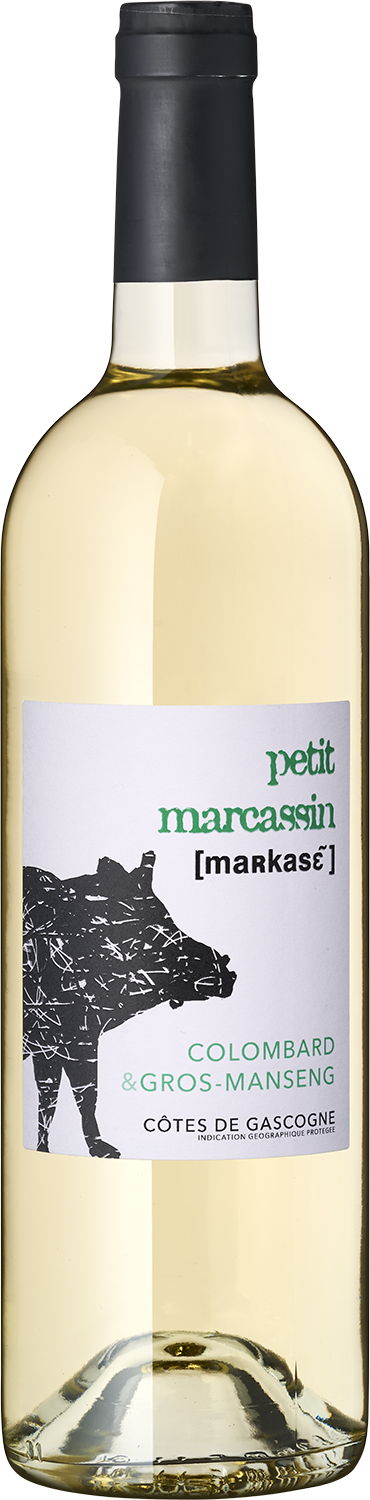 "Petit Marcassin" Blanc Petit Marcassin Weißwein, Côtes de Gascogne, Flasche