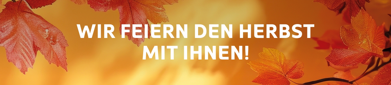 Herbstaktion im Wein Shop, rote Blätter, goldener Hintergrund Herbstaktion im Wein Shop, rote Blätter, goldener Hintergrund