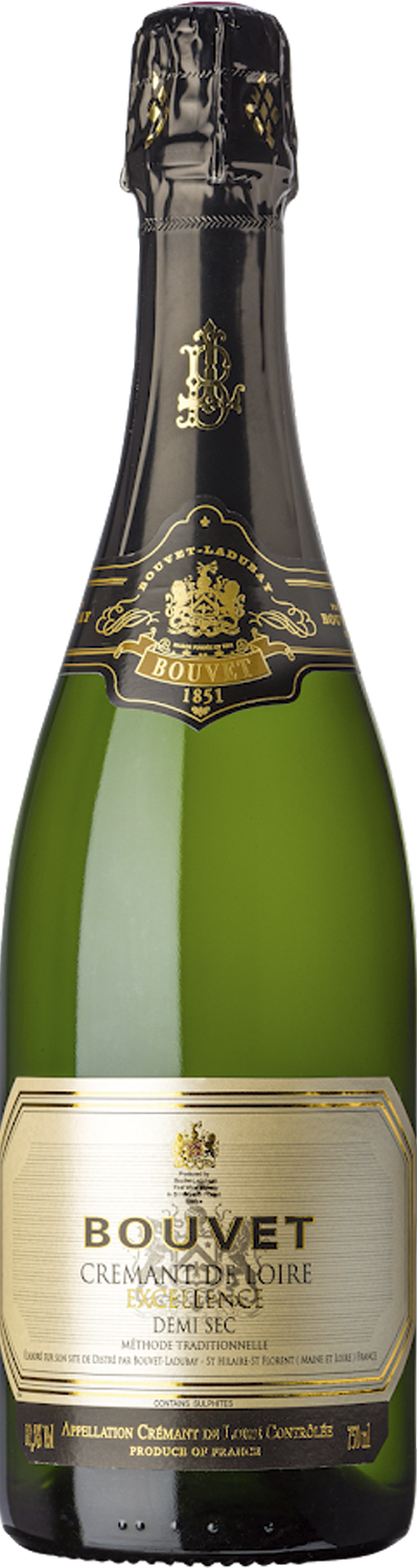 Bouvet, Excellence, Demi Sec, Crémant de Loire