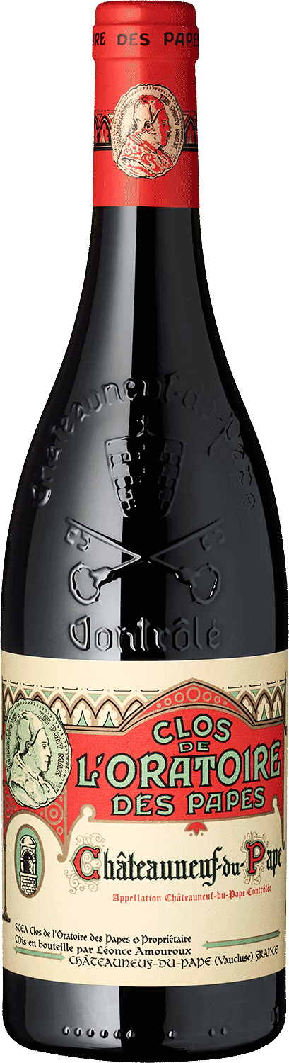 Châteauneuf-du-Pape Clos de l'Oratoire des Papes Weinflasche, Châteauneuf-du-Pape