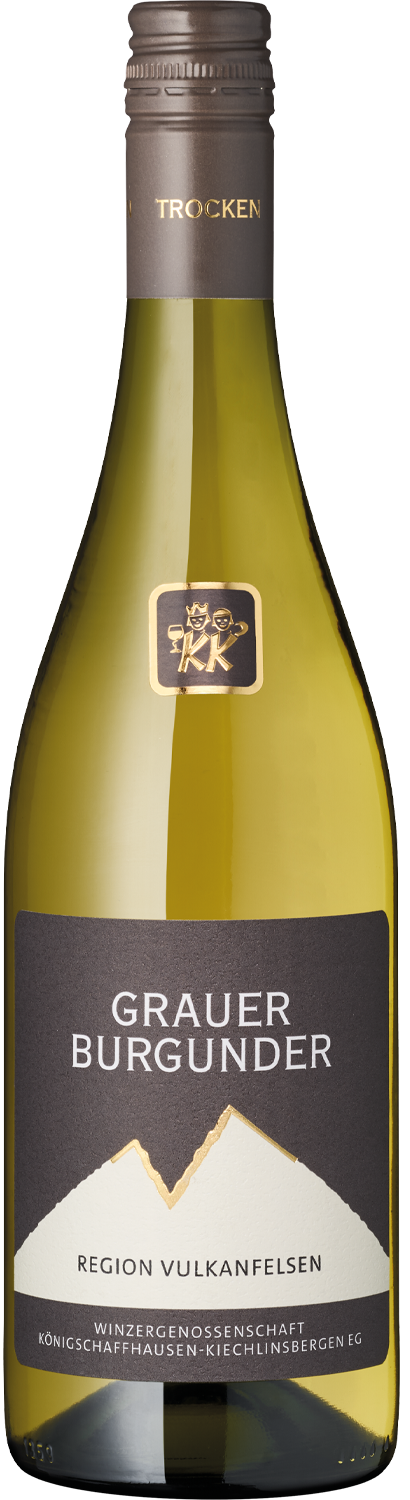 "Vulkanfelsen" Grauburgunder Grauer Burgunder Wein, trocken, vom Weingut Vulkanfelsen