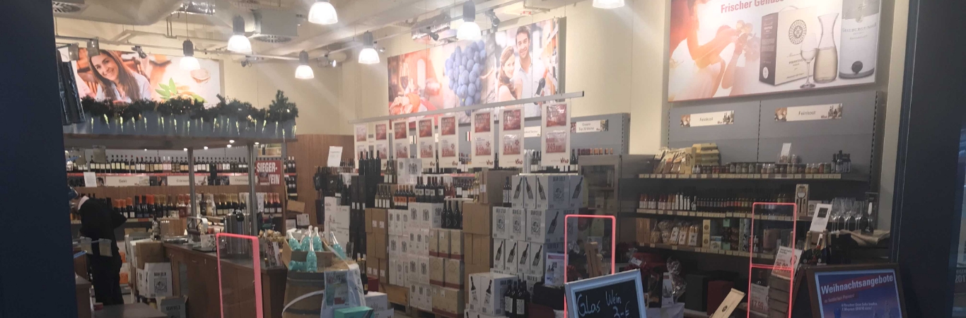vino weinhandel innenbereich