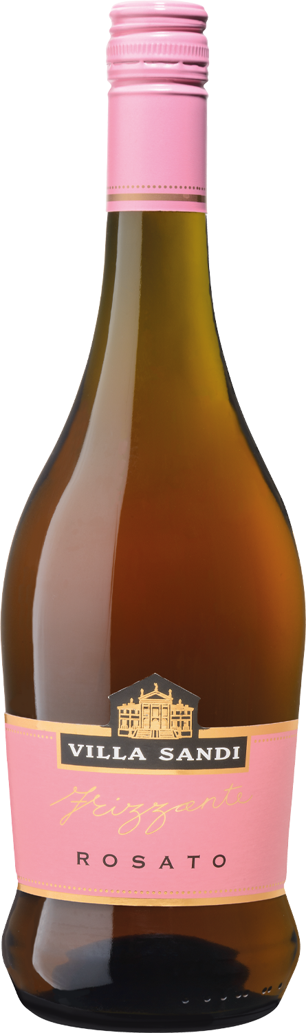 Frizzante, Rosato Villa Sandi Frizzante Rosato, italienischer Roséwein, Flasche
