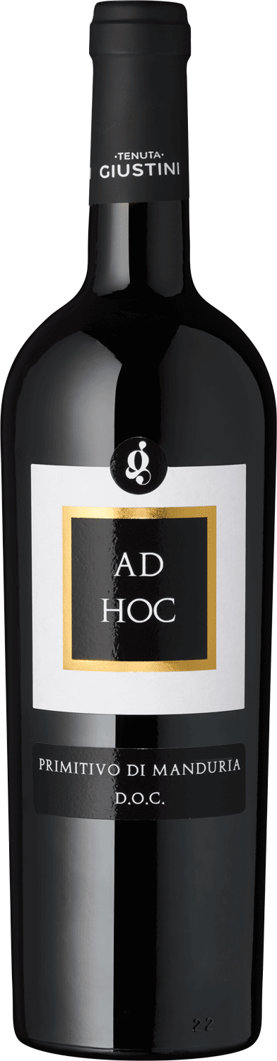 Primitivo di Manduria "AD HOC" Tenuta Giustini Ad Hoc Primitivo Di Manduria Wein.