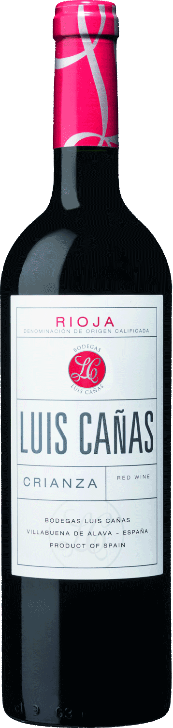 Crianza Luis Cañas Crianza Rioja Rotwein Flasche aus Spanien