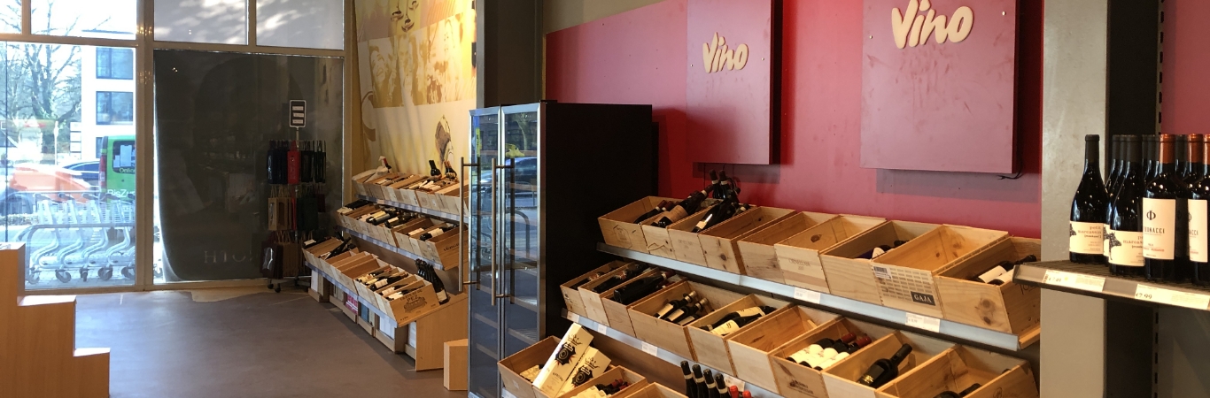 vino weinhandel innenbereich